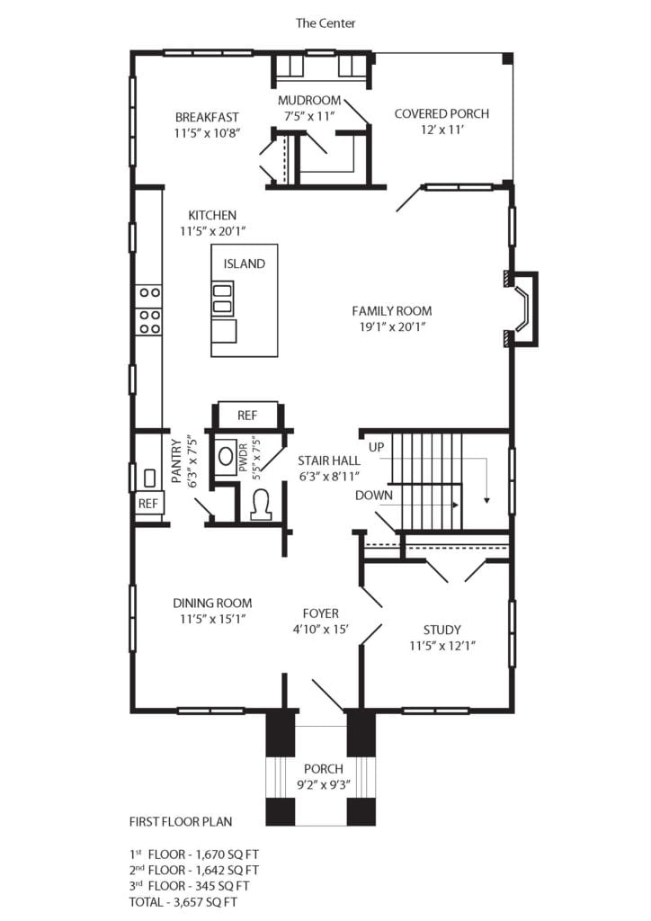 The Center Floor Plan 2