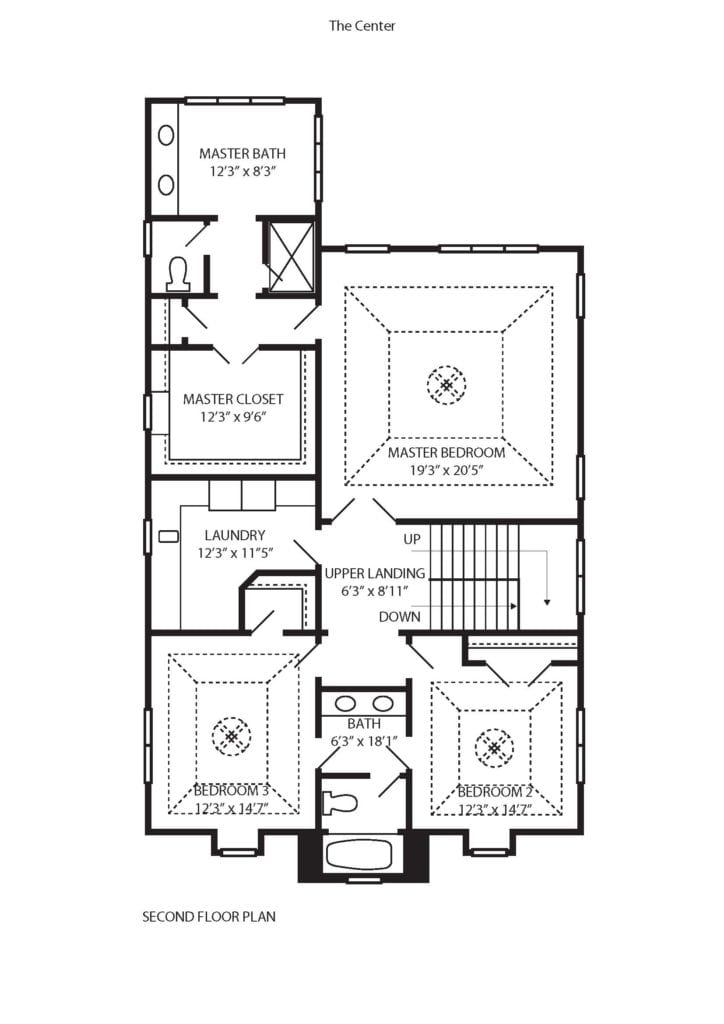 The Center Floor Plan 3